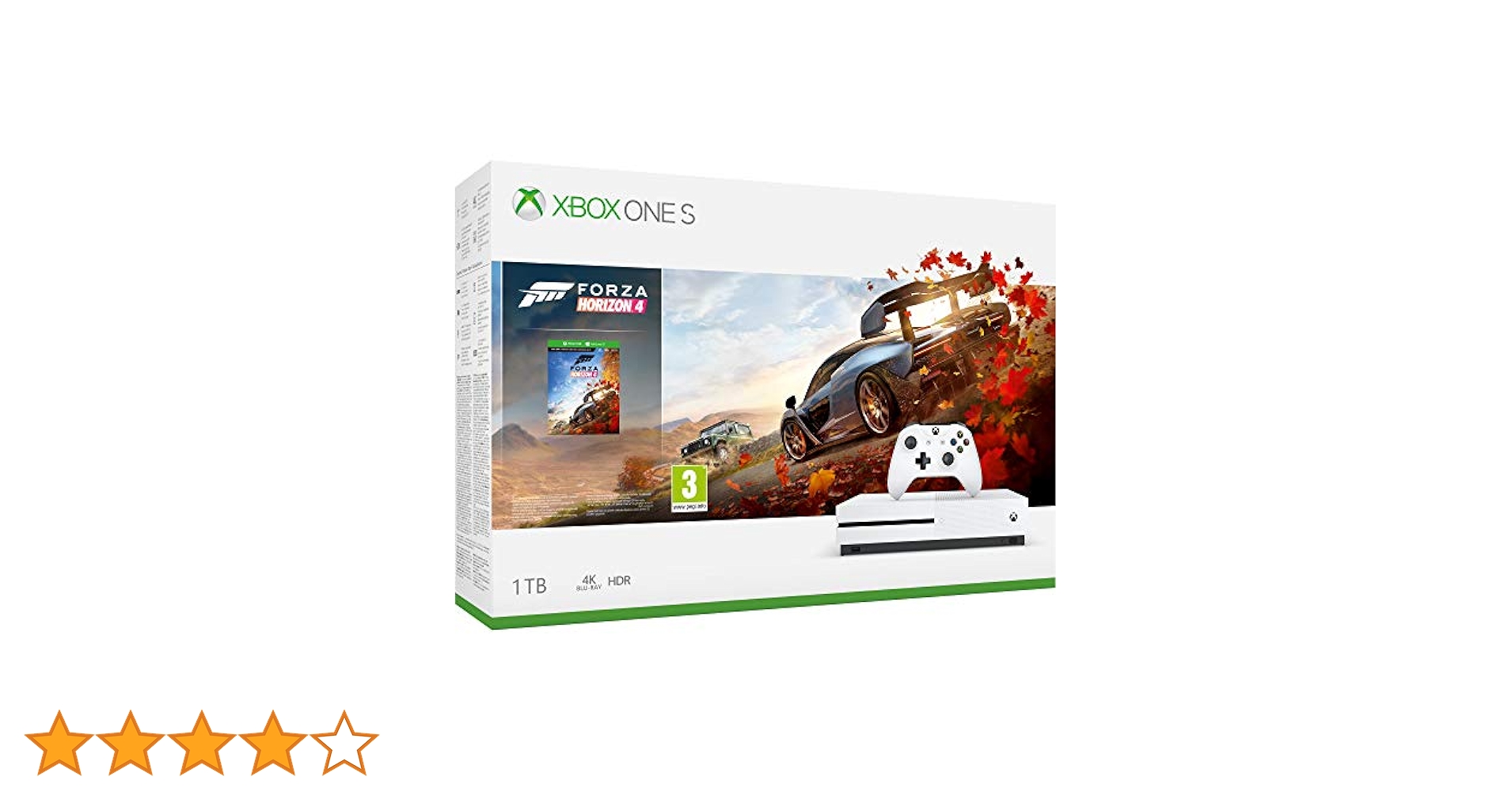 Xbox One S 1TB Forza Horizon 4 console : Amazon.co.uk: PC